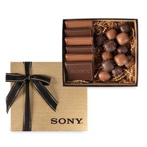 6 Piece Cookie and Confection Gift Box with Sea Salt Caramels