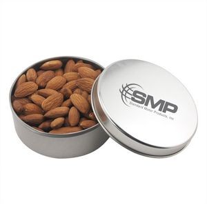 Round Tin w/Almonds