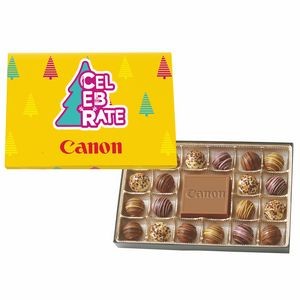 20 Piece Gift Box of Chocolates w/Chocolate Centerpiece