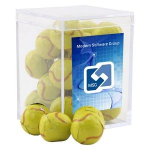Acrylic Box w/Chocolate Tennis Balls
