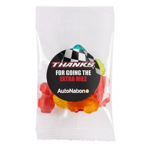 Clever Candy 1oz. Goody Bags - Gummy Racecars