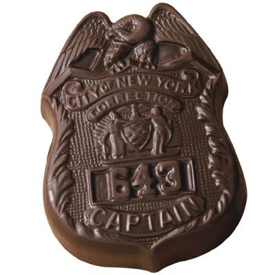 Molded Chocolate Badge (2 Oz.)