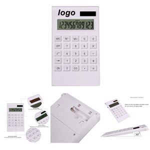 12 Digits Solar and Battery Powered Calculator
