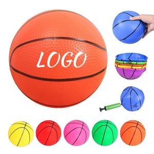 5" Pvc Mini Basketball Balls