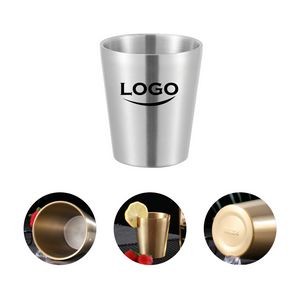 Stainless Steel Double Layer Cold Drink Cup