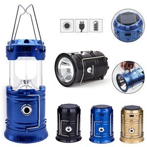 Retro COB Pop Up Camping Lantern Style Flashlight