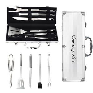 6-piece Stainless Steel Barbecue Set
