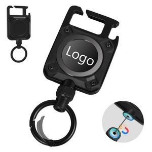 Magnetic Heavy Duty Retractable Keychain For Outdoor Use