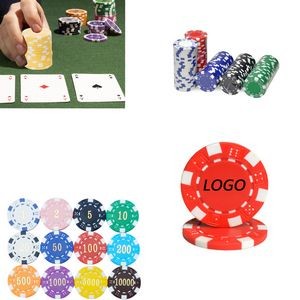Casino Poker Chips Counting Game Tokens