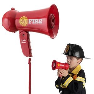 America Firefighter Megaphone For Kids