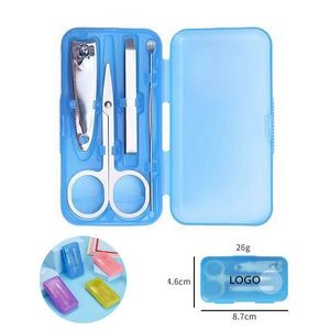 4 In 1 Manicure Nail Clippers Travel Kit