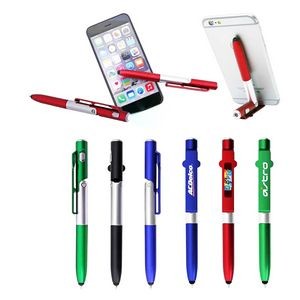 Functional Light Up Pen With Stylus and Phone Holder