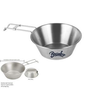 Stainless Steel Outdoor Camping Bowl