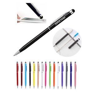 Touch Screen Crystal Stylus Pen With Ball Point