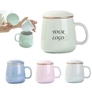 Tea Filter Ceramic Creative Cup