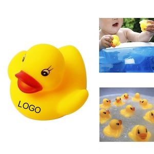 Rubber Bath Floating Squeaky Duck