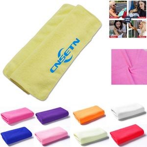 Microfiber Advertising And Cleaning Square Towel