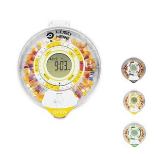Convenient Multi-Functional Timer Alarm Pill Box