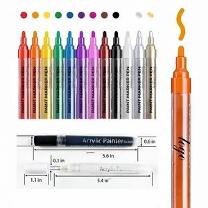 Acrylic Paint Marker Pens