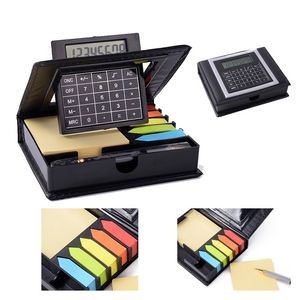 Sticky Memo Pad With Calculator