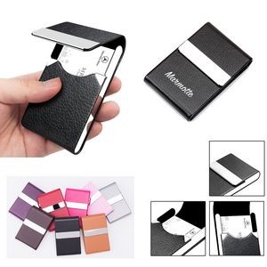 Pu Leather Business Card Holder