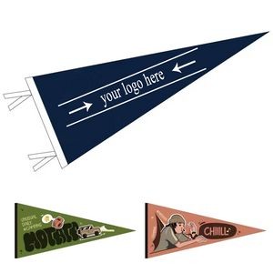 Triangle Felt Flag Advertising Banner Pennant