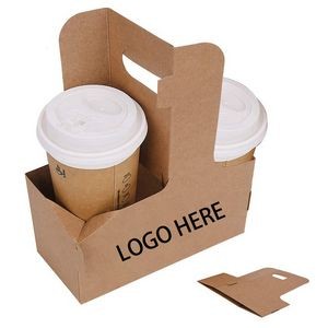 2 Cup Drink Carrier With Handle