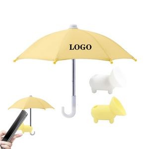 Cell Phone Umbrella Sun Shade With Suction Cup Stand
