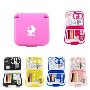 Multifunction Sewing Kit Needle Tape Scissor Threads Sewing Boxes