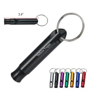 Survival Aluminum Whistle With Key Chain