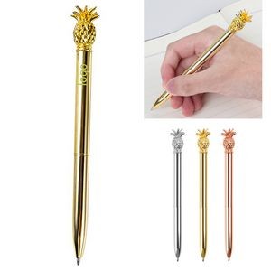 Pineapple Shaped Metal Ballpoint Pens