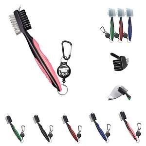 Retractable Double Sided Cleaning Golf Brush