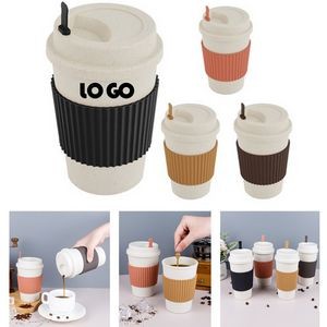 Portable Wheat Straw Coffee Cup