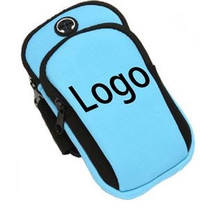 Multi Functional Outdoor Sports Water Resistant Neoprene Cellphone Armband