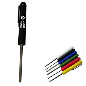 Promotional Gift Double-Headed Pen-Style Screwdriver
