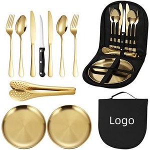Portable Cutlery Set For 2 Person