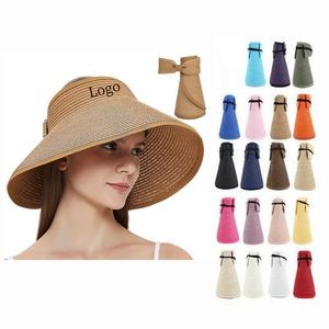 Foldable Wide Brim Sun Straw Hat