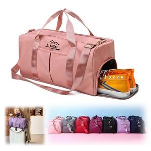 Gym Bag With Shoes Compartment