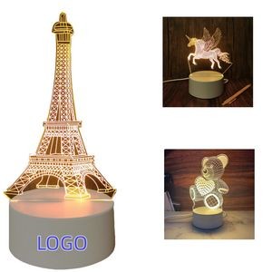 Innovative 3D Night Lamp