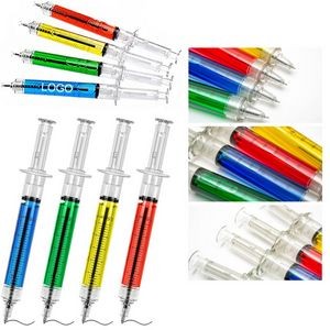 Retractable Syringe Ballpoint Pen