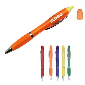 2-In-1 Grip Pen And Highlighter
