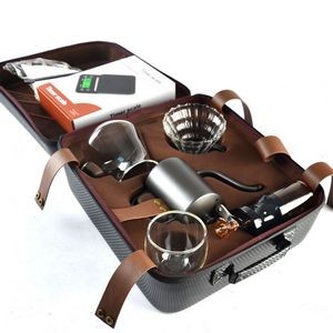 Luxury Pour Over Coffee Maker Set With PU Case
