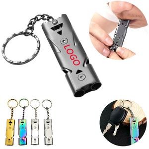 Emergency Survival Whistle With Keyring