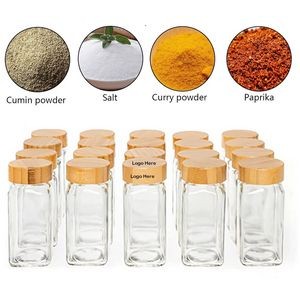 4 Oz Glass Cruets For Holding Various Powders