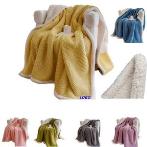 Solid Color Sofa Blanket