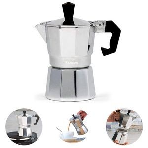 3-Cup Moka Pot Coffee Maker