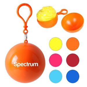 Children Portable Spherical Raincoat