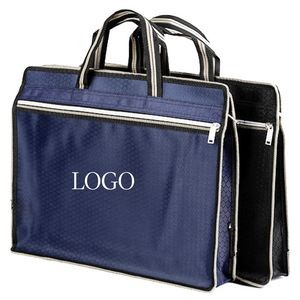 Portable Zipper Business Briefcase