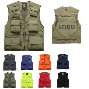 Unisex Mesh Breathable Outdoor Work Fishing Photography Vest