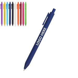Colorful Plastic Retractable Ballpoint Pen